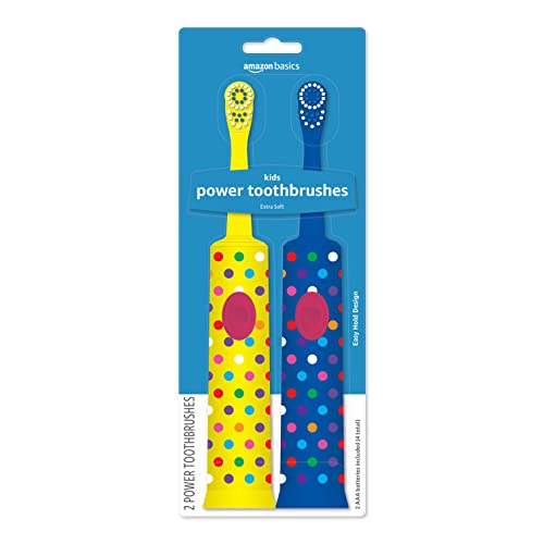 Amazon Basics Kids Battery Powered Toothbrush