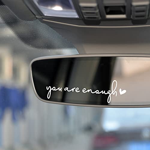 Self-Affirmation Rearview Mirror Stickers