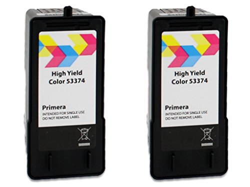 Primera High Yield Tri-Color Ink Cartridge 2-Pack