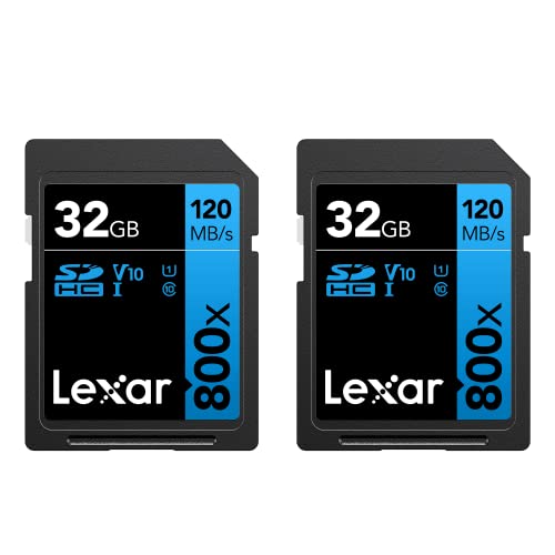 Lexar High-Performance 32GB SDXC UHS-I Memory Cards
