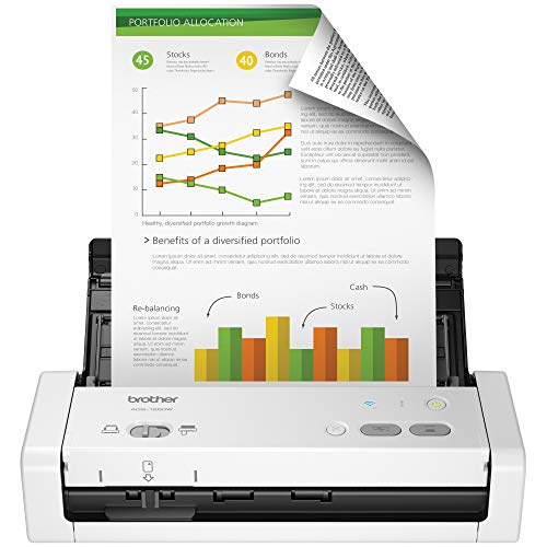 Brother ADS-1250W Wireless Portable Scanner