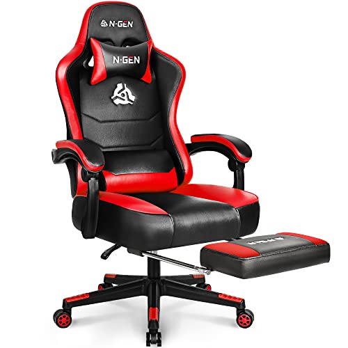 N-GEN Gaming Chair with Footrest