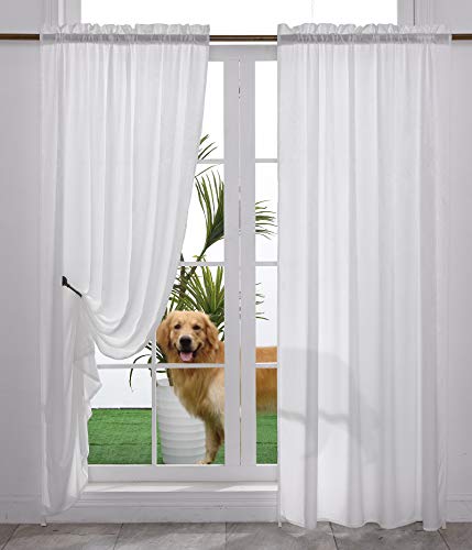 Yancorp Non-See-Through Velvet Privacy Curtains