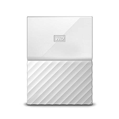 2TB White USB 3.0 My Passport Portable External Hard Drive