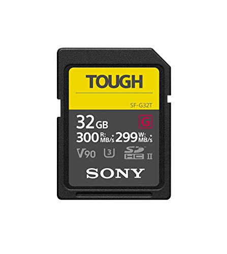 Sony Tough High Performance SDHC UHS-II Class 10 U3 Flash Memory Card