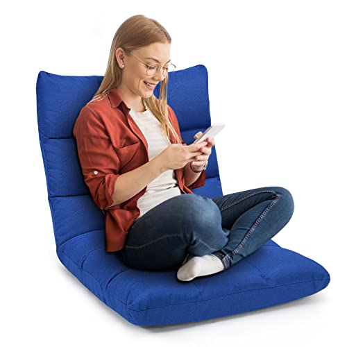 COSTWAY Floor Chair: Adjustable, Comfortable, and Versatile