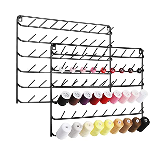 Wall-Mounted Embroidery Thread Organizer