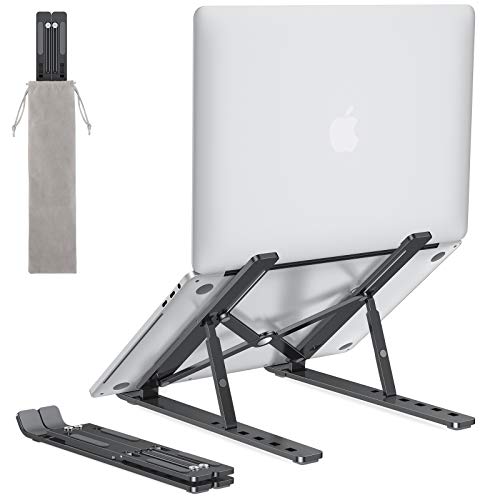 OMOTON Laptop Stand - Adjustable and Portable