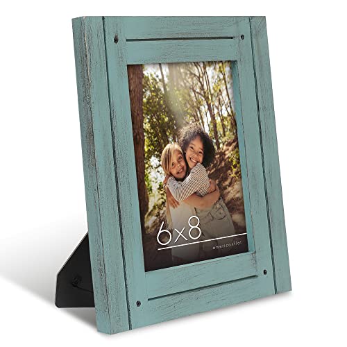 Turquoise Blue Picture Frame by Americanflat