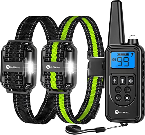 Slopehill Dog Training Collar - Electronic Dog Shock Collar with Remote