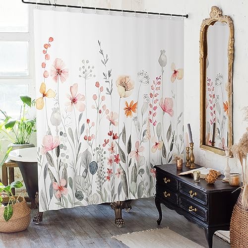 Stylish Floral Shower Curtain for Your Bathroom