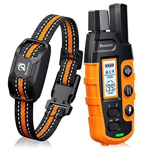 Bousnic Dog Shock Collar - Remote Dog Training Collar