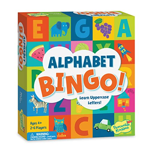 Alphabet Bingo! Letter Learning Educational Board Game