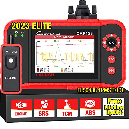 Newest Elite CRP123 OBD2 Scanner with TPMS Activation Tool