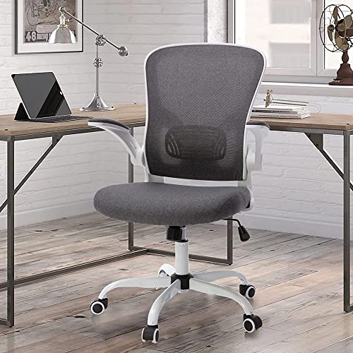 Mesh Office Chair with Adjustable Height, Reclining Backrest
