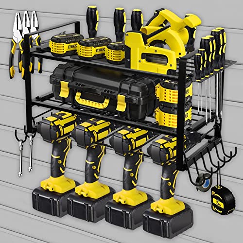 Garage Organizers: Power Tool Organizer and Drill Storage Rack
