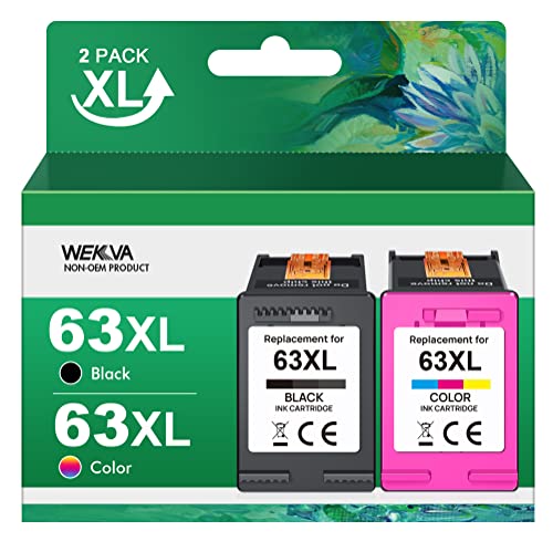 HP Ink 63 63XL Replacement Combo Pack