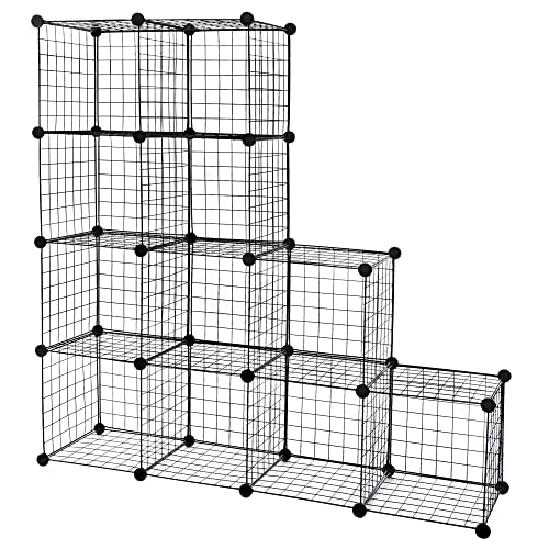 Metal Wire Cube Storage Organizer