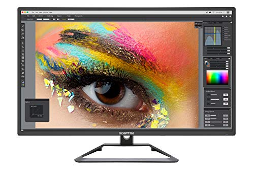 Sceptre 27" 4K UHD LED Monitor - Superior Picture Quality and Multiple Connectivity Options