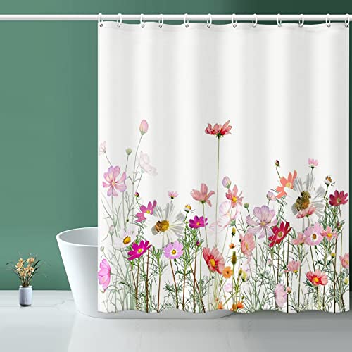 Gesar Flower Shower Curtain