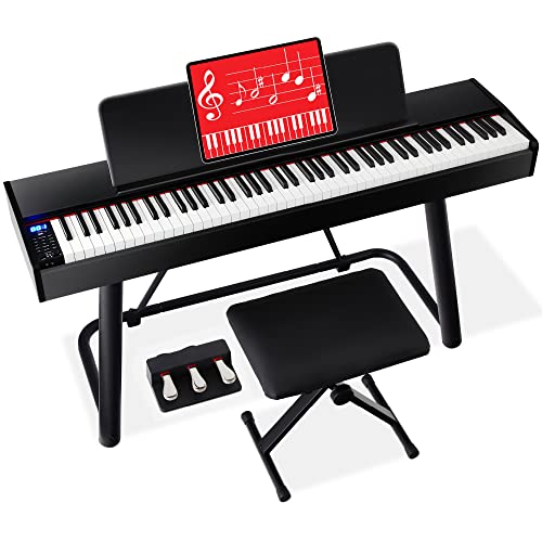 Weighted Full Size Digital Piano Set for All Experience Levels