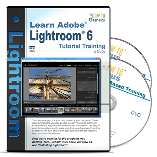 Lightroom 6 Training on 2 DVDs