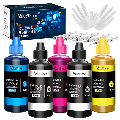 ValueToner Ink Refill Kit for HP Printer Cartridges
