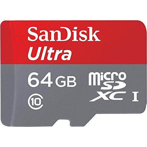 SanDisk Ultra 64GB MicroSDXC UHS-I Memory Card