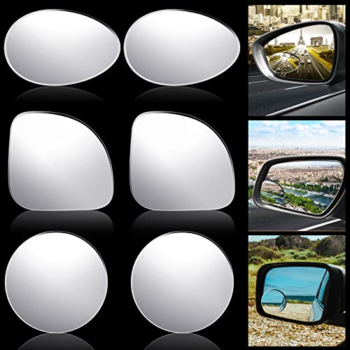 Blind Spot Mirrors for Cars - 6 Pieces