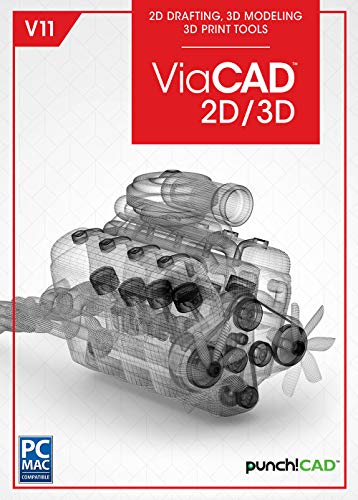 ViaCAD 2D/3D V11 - Powerful Design Software for PC