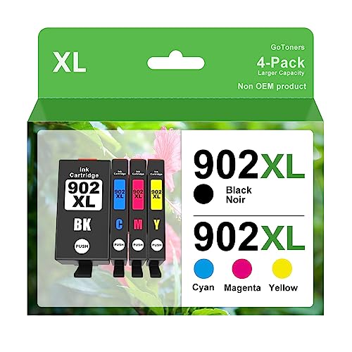 902XL Ink Cartridges Combo Pack for HP Officejet Pro