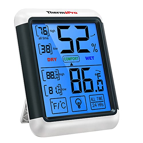 ThermoPro TP55 Hygrometer with Touchscreen