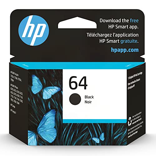 HP 64 Black Ink Cartridge