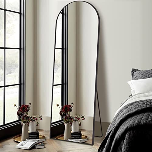 Full Length Arched Mirror with Stand