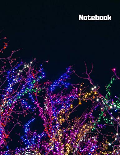 Colorful String Lights Notebook
