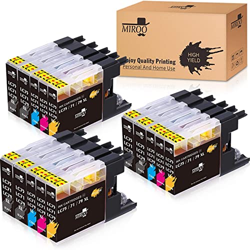 MIROO Ink Cartridge Replacement for Brother