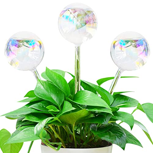 Colorful Glass Plant Watering Devices for Indoor Plants