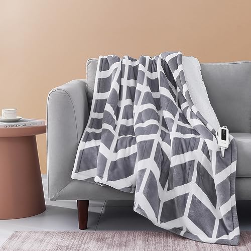 VENTIMI Electric Heated Throw Blanket