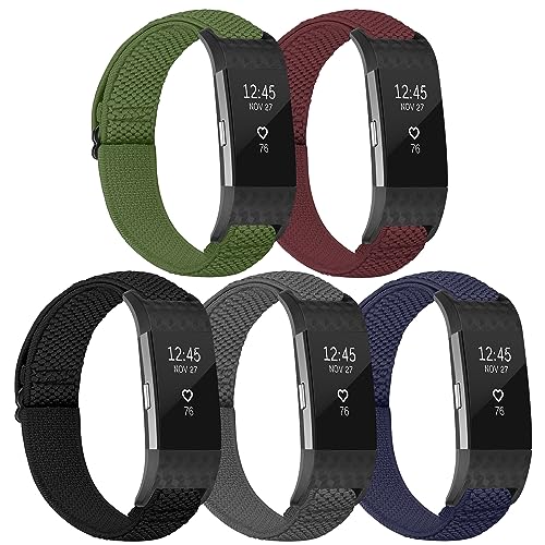 TumpCez Elastic Bands Compatible with Fitbit Charge 2