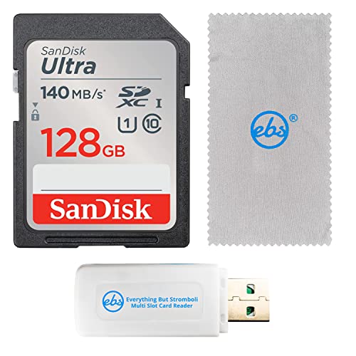 SanDisk 128GB SDXC Ultra Memory Card Bundle