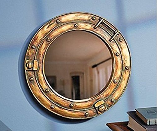 Nautical Ship Porthole Mirror Wall Decor