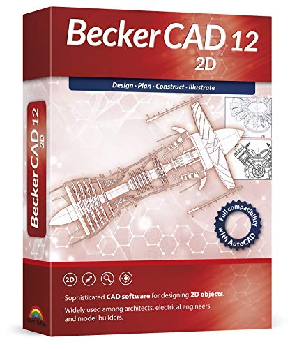 Becker CAD 12 - Professional 2D Design Software