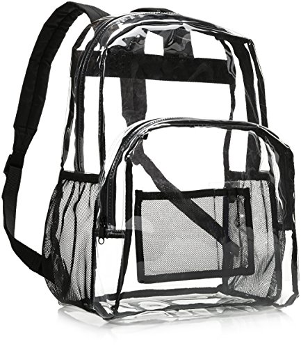 Clear School Backpack: Amazon Basics