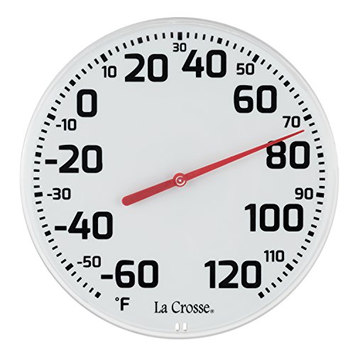 La Crosse Round Analog Dial Thermometer