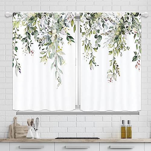 Vintage Floral Kitchen Curtains