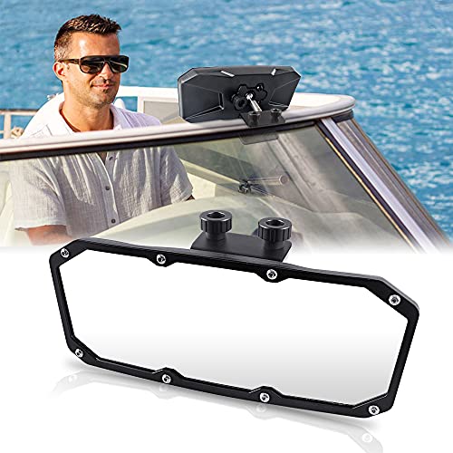 Universal Upgraded Wide-angle Convex Rear View Boat Mirror