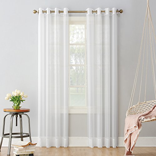 Emily Sheer Voile Grommet Curtain Panel