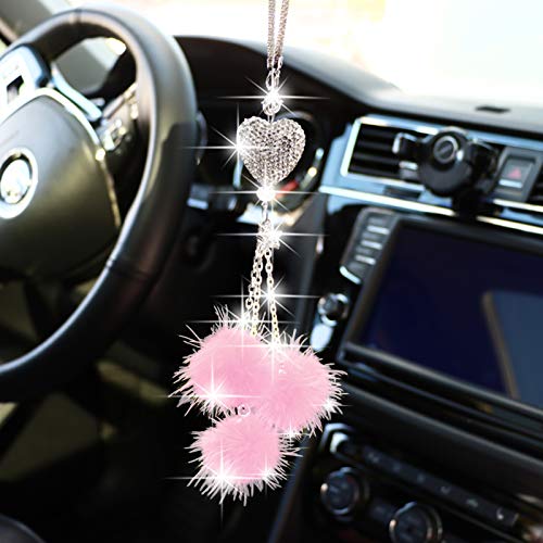 YIDEXIN Bling Car Mirror Accessories