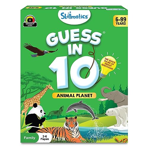 Guess in 10 Animal Planet Card Game