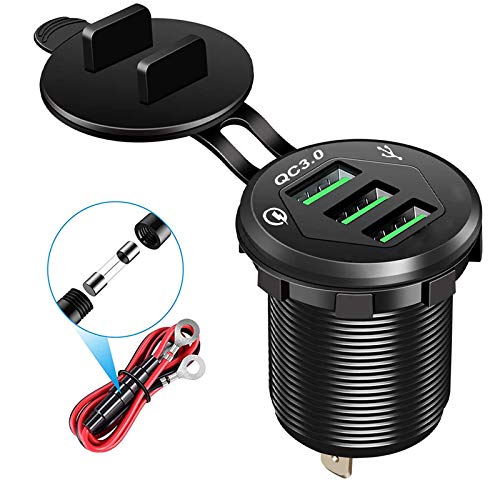 3 USB 3.0 Car Charger - Fast Charge on the Go